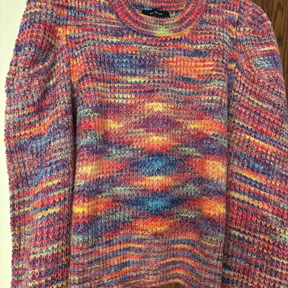 En Saison Multi Color Sweater with Long Sleeves (size XL)